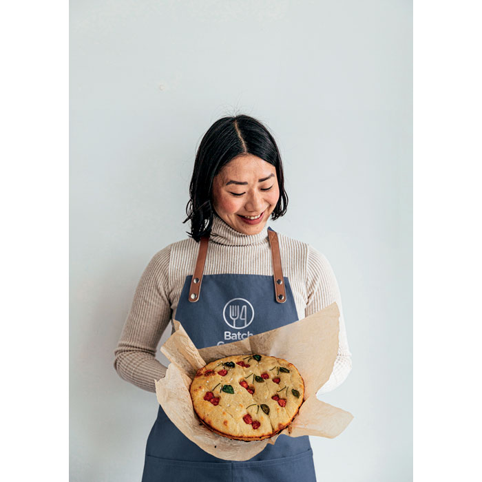 NAGPUR COLOUR - Organic cotton apron 340 gr/m²