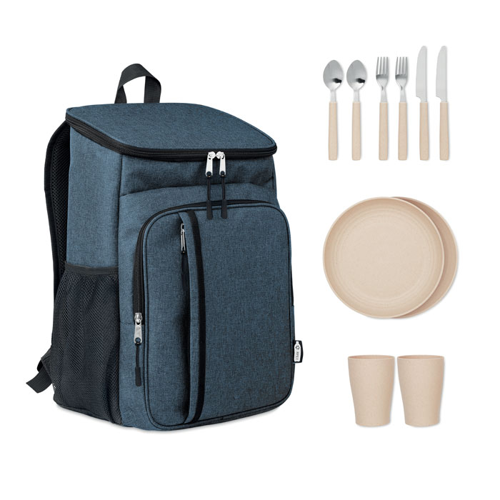 MONTECOOL - Outdoor cooler bag 600D RPET - Blue