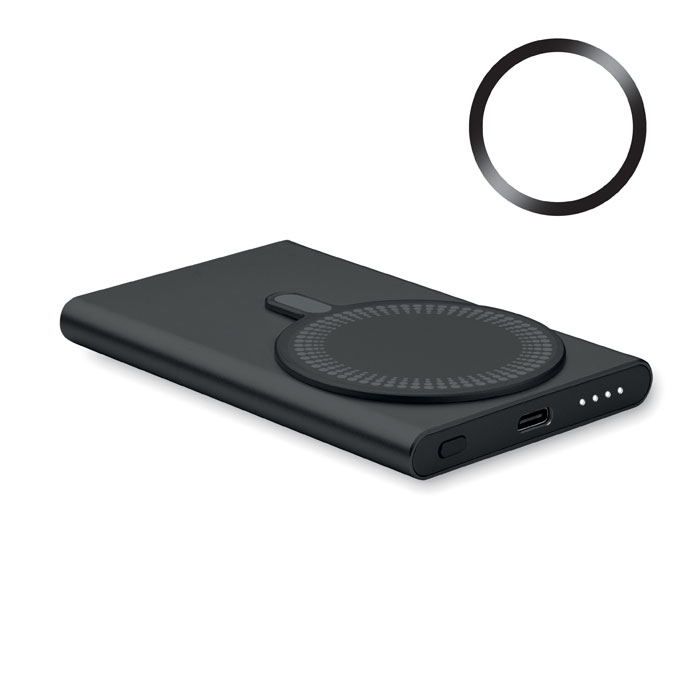 PAWTT - Magnetic Powerbank 5000mAh 15W - Black