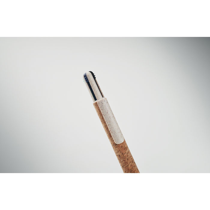 ARBOCHO - Cork 4-colour ink ball pen