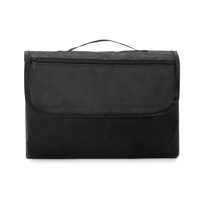 COSTA - Polar fleece picnic blanket - Black