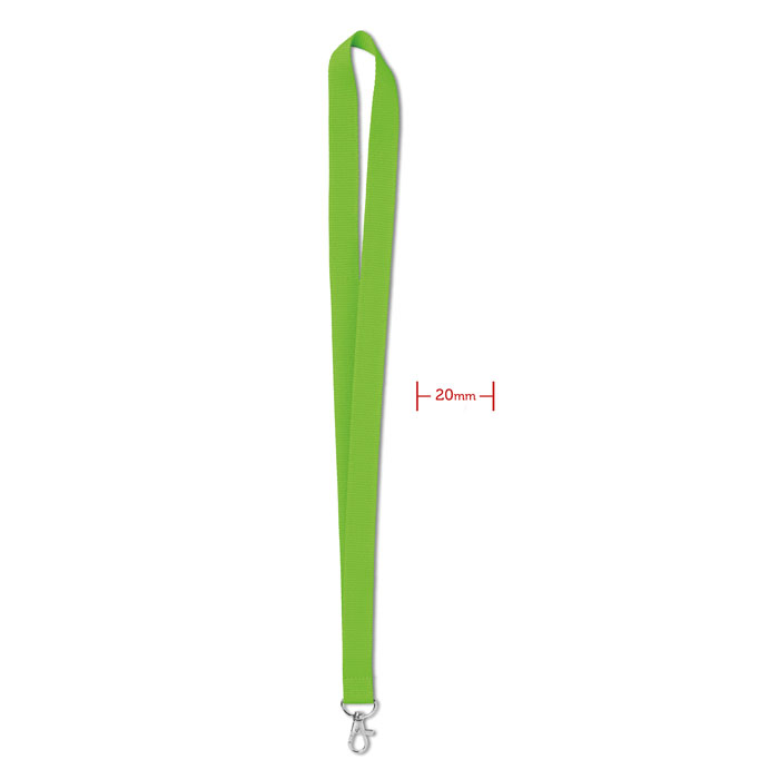 SIMPLE LANY - Lanyard 20 mm - Lime