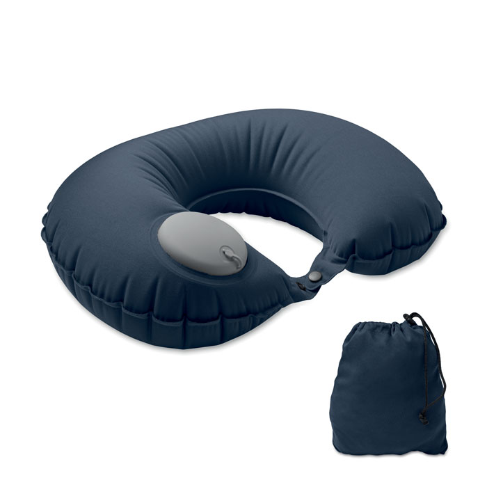 HEDDOW - Fast inflatable travel pillow - Blue