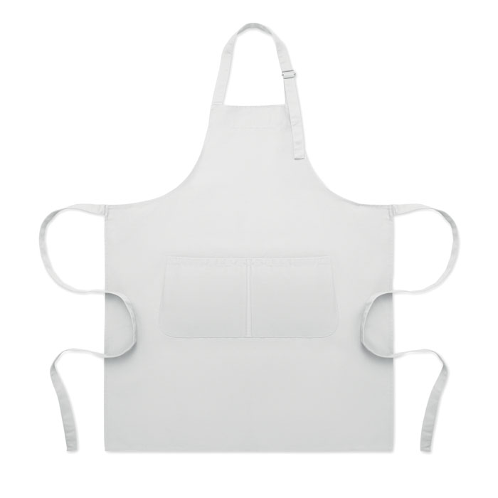 GALA - Adjustable kitchen apron - White