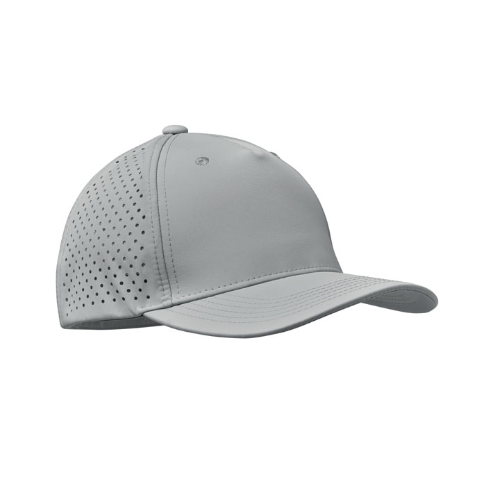 CAPO - 5 panel baseball cap 130 gr/m² - Grey