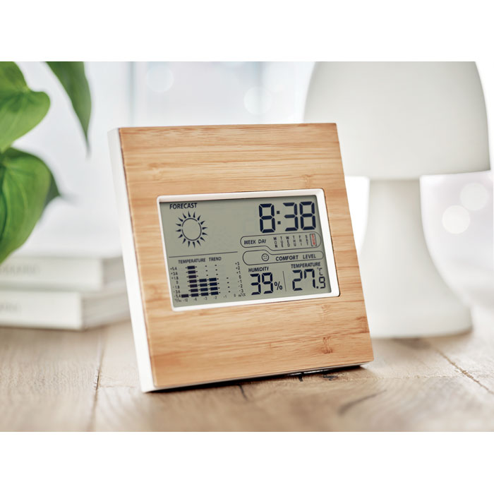 TURKU - Weather station bamboo front
