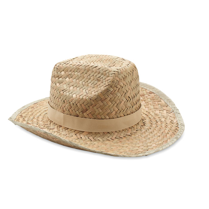 TEXAS - Natural straw cowboy hat - Beige