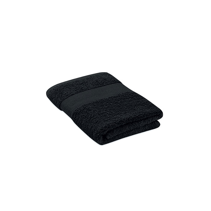 TERRY - Towel organic cotton 100x50cm - Black