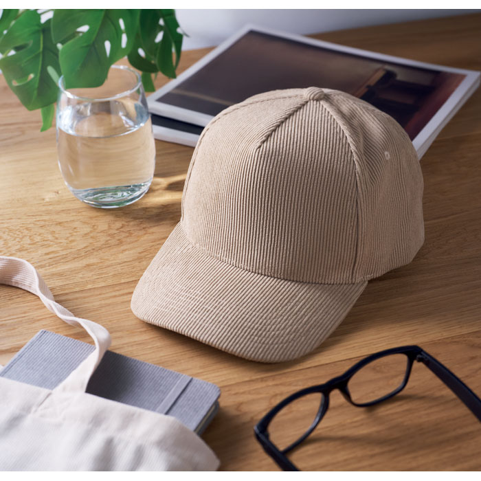 WALE - Corduroy 5 panel baseball cap