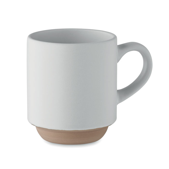 CERACK - Ceramic stackable mug 170 ml - White