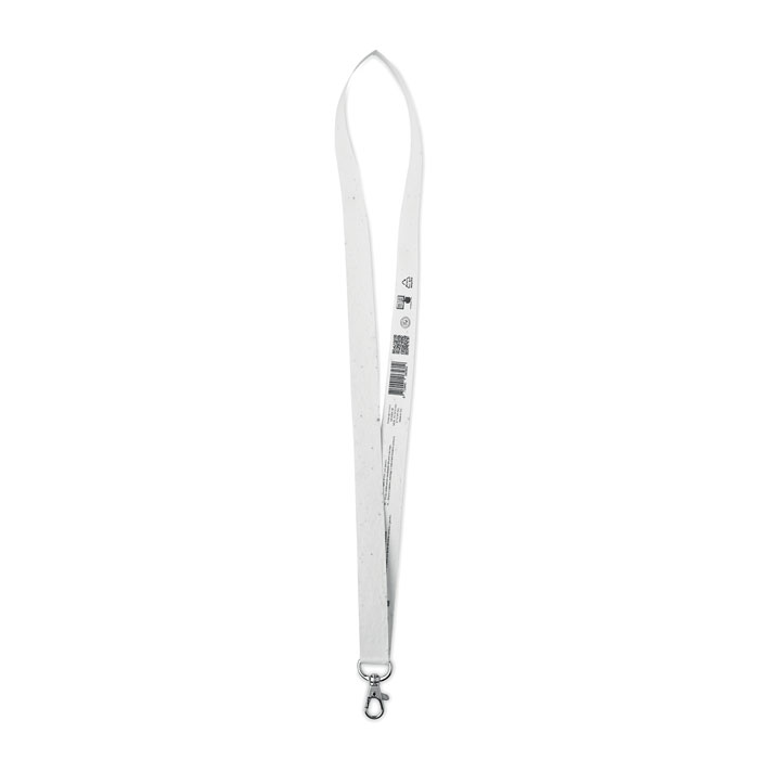 LANSEE - Seed paper lanyard w/hook