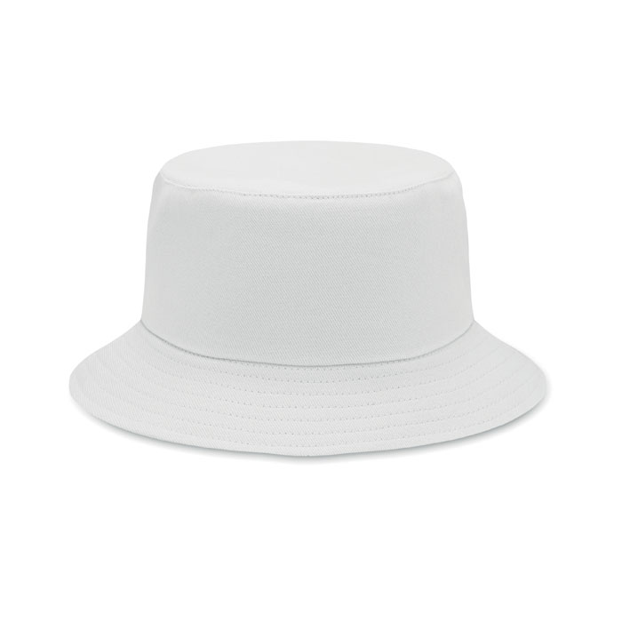 MONTI - Bucket hat cotton 260 gr/m² - White