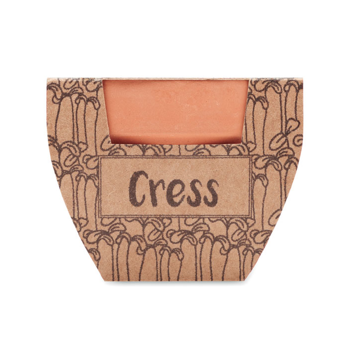 CRESS POT - Terracotta pot cress seeds