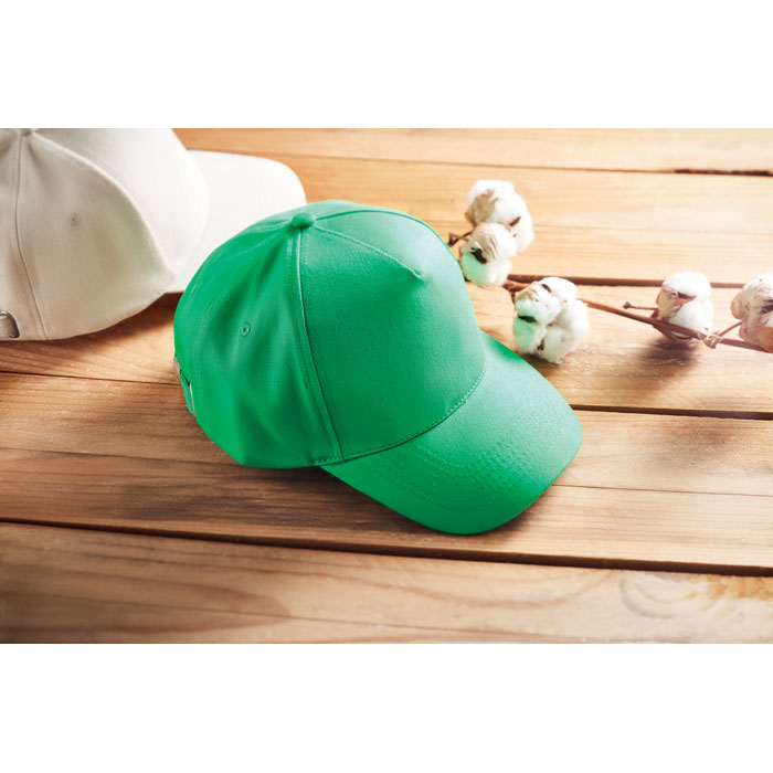 BICCA CAP - Organic cotton cap 250 gr/m²