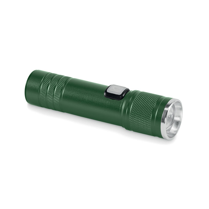 FLASHRA - Rechargeable COB light torch - Dark Green