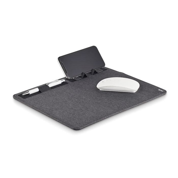 SUPERPAD - RPET mouse mat charger 15W
