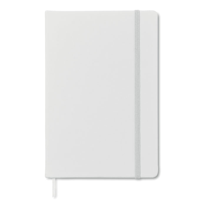ARCONOT PLAIN - A5 notebook 96 plain sheets - White