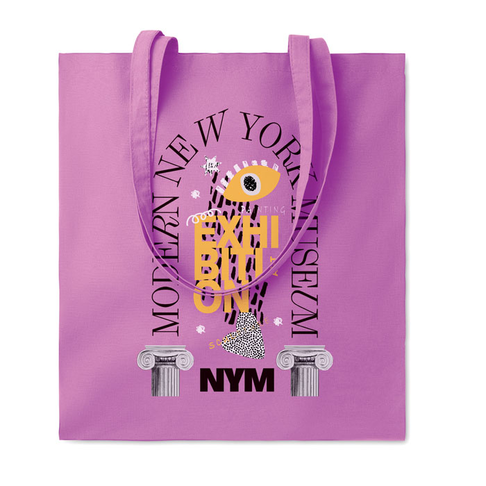 COTTONEL COLOUR + - 140gr/m² cotton shopping bag