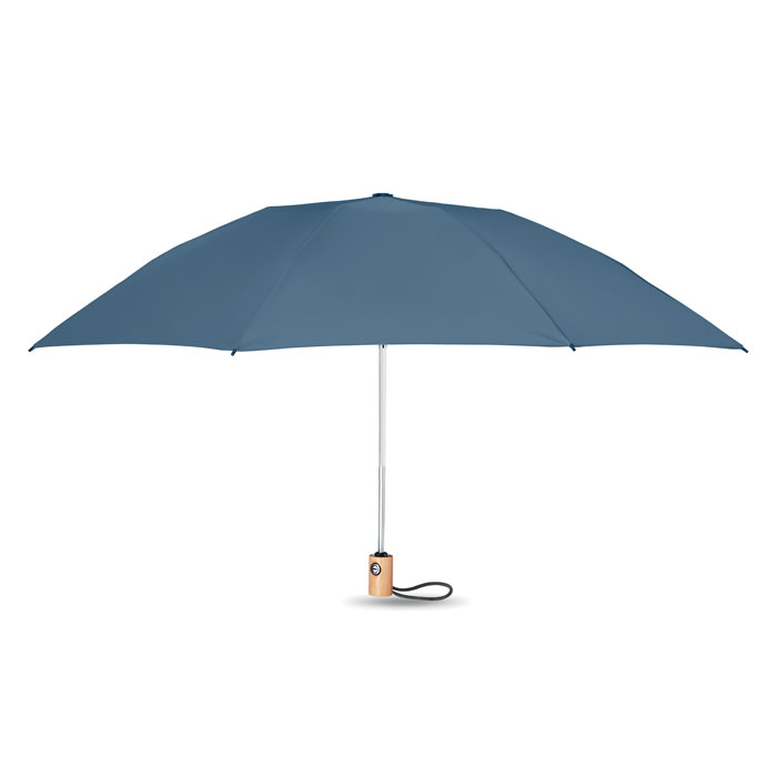 LEEDS - 23 inch 190T RPET umbrella - Blue
