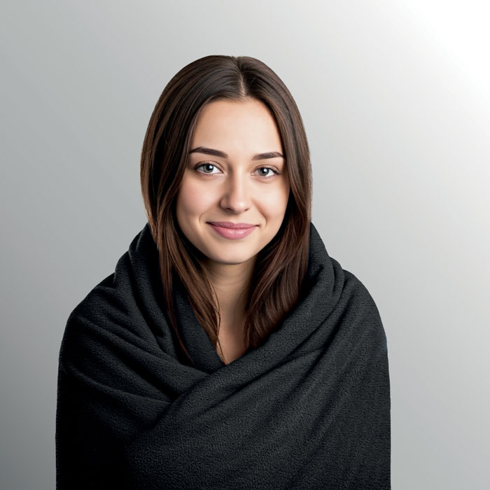 COZY - 2 in 1 travel blanket set