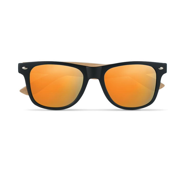 CALIFORNIA TOUCH - Sunglasses with bamboo arms - Orange