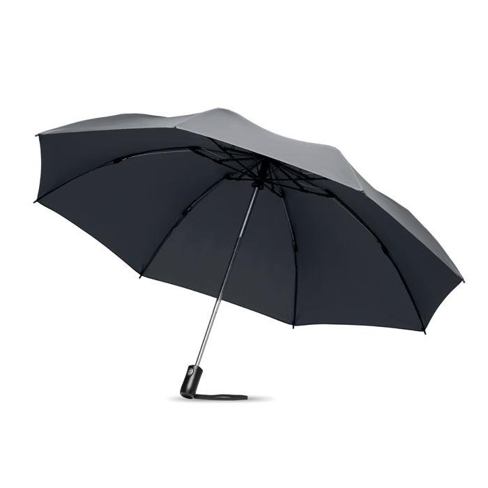 DUNDEE FOLDABLE - Foldable reversible umbrella - Grey