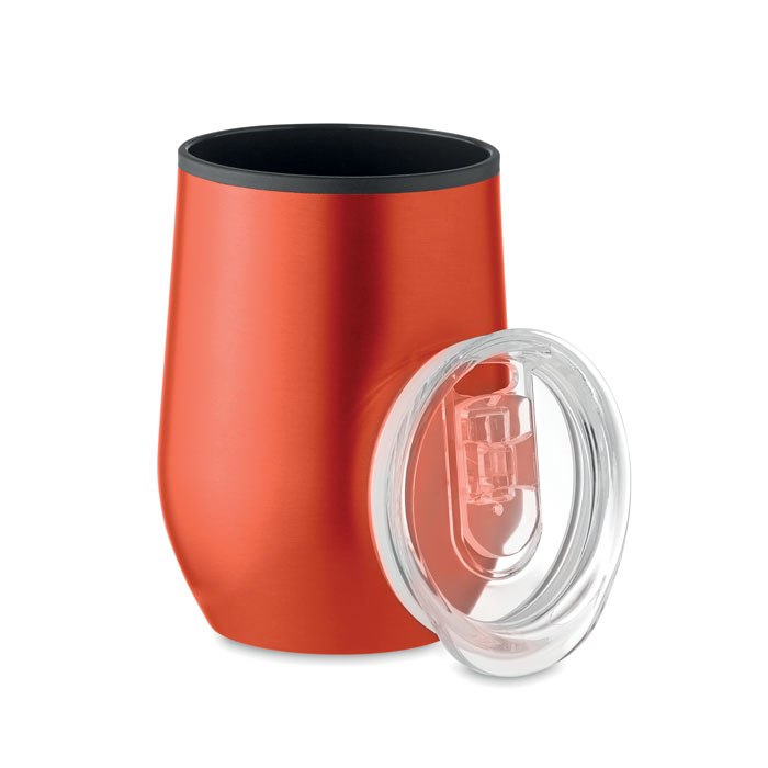 CHIN CHAN - Double wall travel cup 350 ml - Red