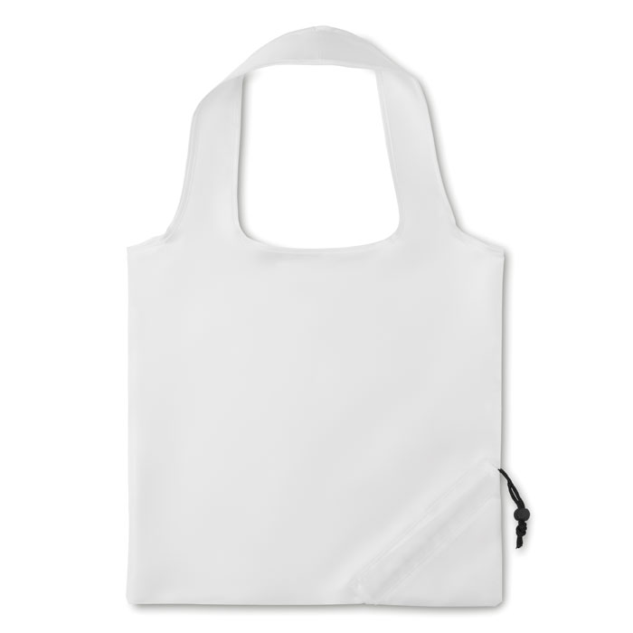 FRESA - 210D Polyester foldable bag - White