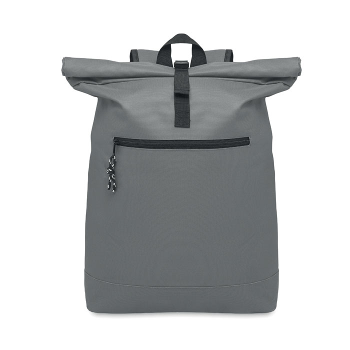 IREA - 600Dpolyester rolltop backpack - Stone Grey
