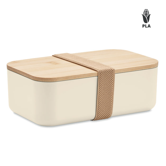 BEIBABOX - PLA corn lunch box 1000ml - Beige