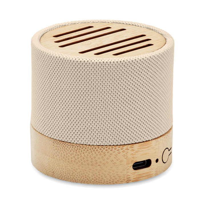 BOOL - Bamboo RPET wireless speaker