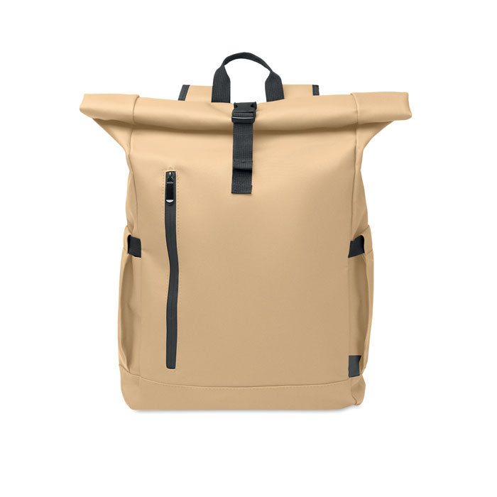 BANGKOK ROLL - Rolltop laptop rucksack 600D