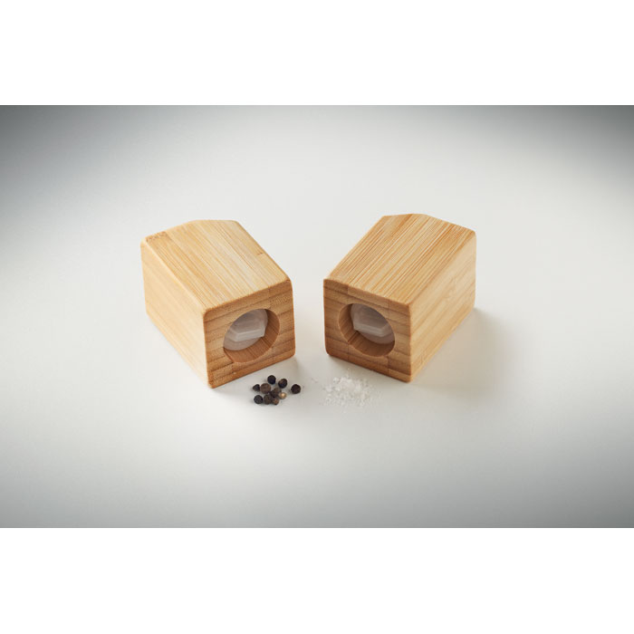 BOTH - Bamboo salt & pepper set